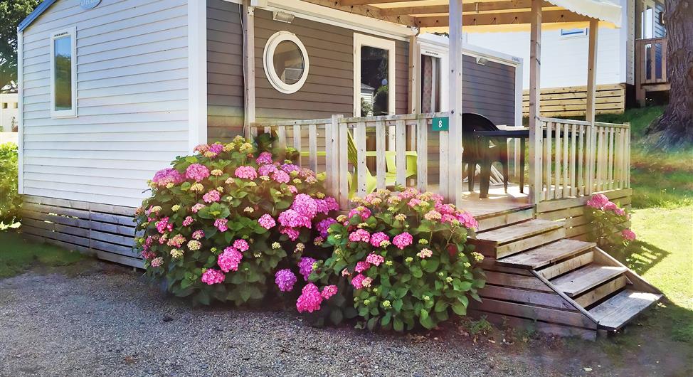 Camping Côte de Granit Rose - Mobil home**** 2 bedrooms camping, swimming pool - Camping Armor Loisirs