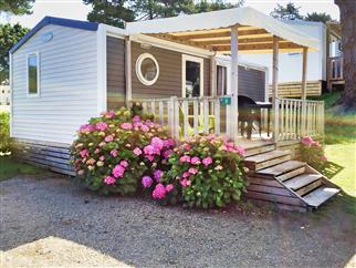 Camping Côte de Granit Rose - Mobil home**** 2 bedrooms camping, swimming pool - Camping Armor Loisirs