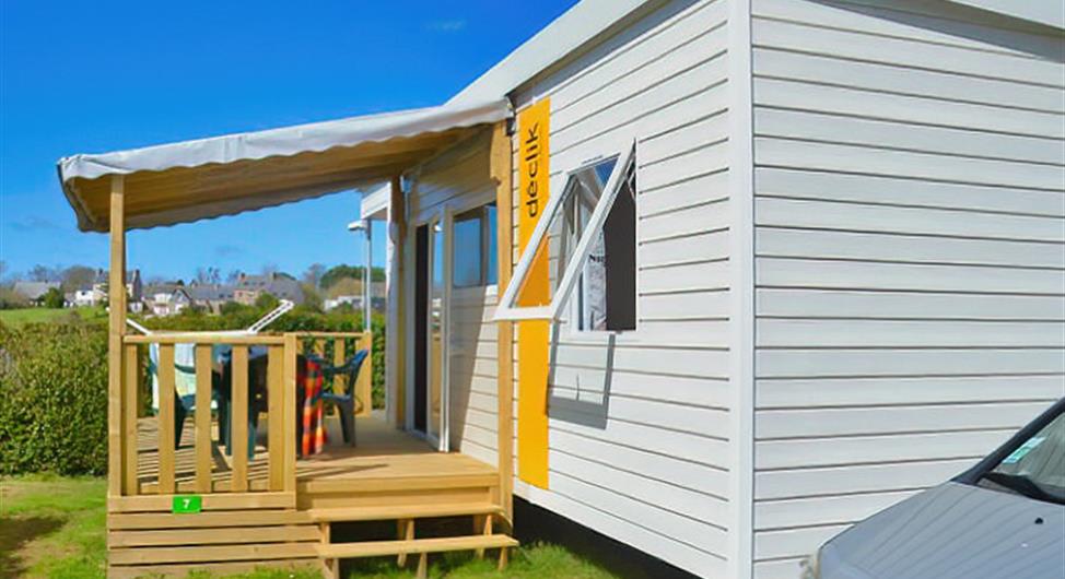 Camping Côte de Granit Rose with mini farm - Mobile home 2 bedrooms pitches 3 - 7 - Camping Armor Loisirs