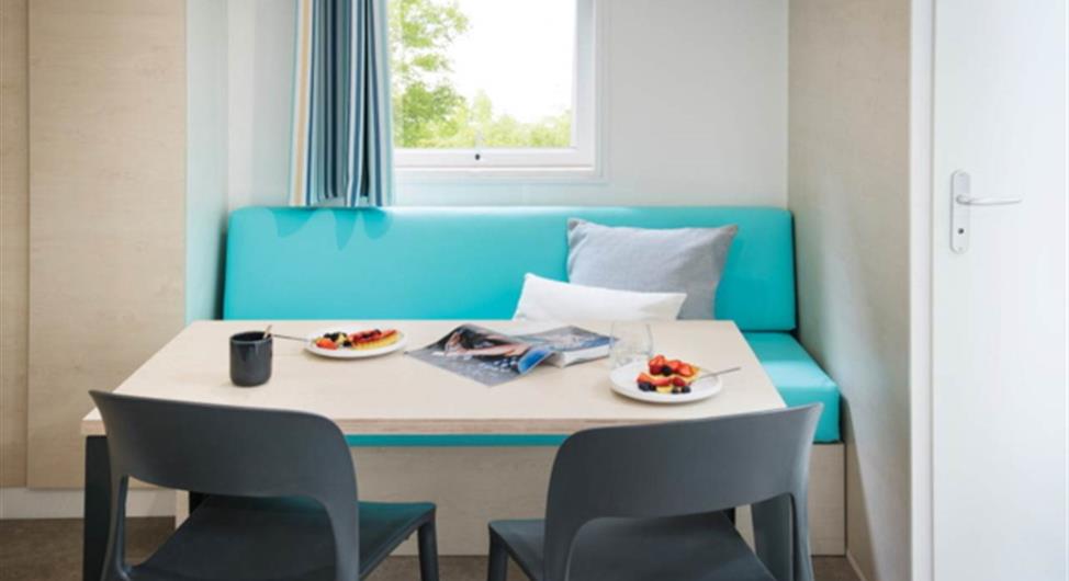 Camping Côte de Granit Rose - Mobile home LOGGIA 2 bedrooms pitch 9 and 82 camping heated pool  - Camping Armor Loisirs