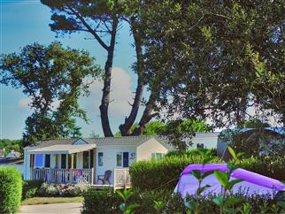 Camping Côte de Granit Rose with swimming pool - 3 bedroom mobile home pitch 13 - Camping Armor Loisirs